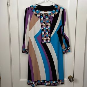 Mod cocktail dress. Size 8.
